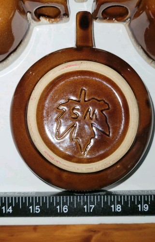 Vintage Western Stoneware Soup Bowls Mugs Lot Of (4) - Picture 7 of 10
