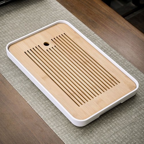 Water Storage Filter Tea Serving Tray Gongfu Tea Set Table Tea Set Accessory - Picture 4 of 19