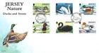 2004 Jersey Nature. Ducks and Swans First Day Cover