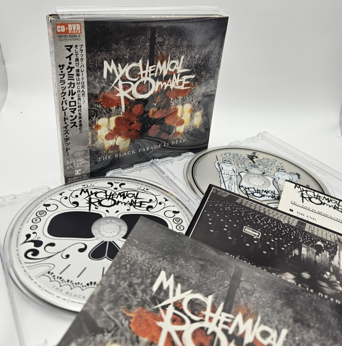MY CHEMICAL ROMANCE The Black Parade Is Dead! Japan CD+DVD w/OBI 
