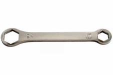 Racer Axle Wrench 17/24mm suitable for Motorcycle Yamaha Suzuki.