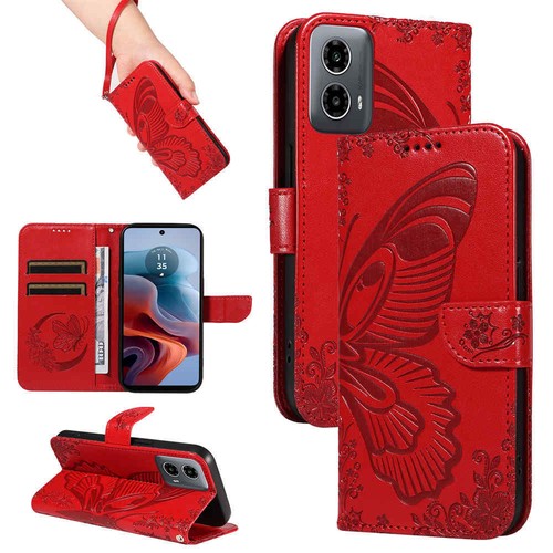 For Motorola Moto G34 G14 G54 G13 G23 Edge 50 Pro Flip Wallet Leather Case Cover - Picture 9 of 49