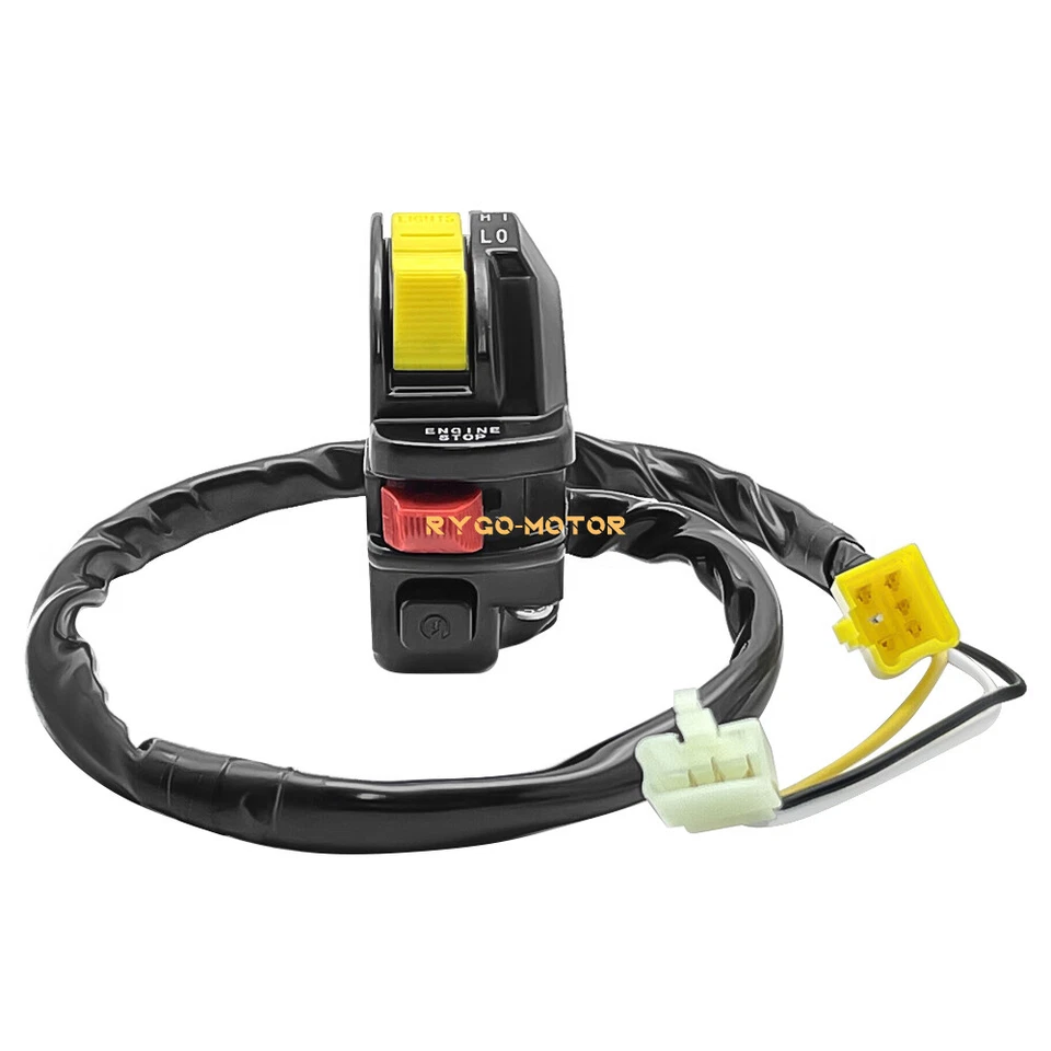 Interruptor de faro de parada de arranque de manillar para Suzuki Quadrunner 250 LT250EF 1985-86 Foto 4 de 4