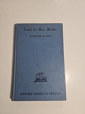 LETTRES DE MON MOULIN, Alphonse Daudet, 1931, Schoolbook, Odyssey Series 