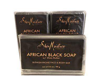 SheaMoisture African Black Soap With Shea Butter