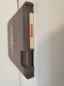 "Hoops" NES video game cartridge, (1989), (Nintendo), basketball 