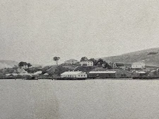 Mare Island California Naval Magazine Postcard Birds Eye View Military CA