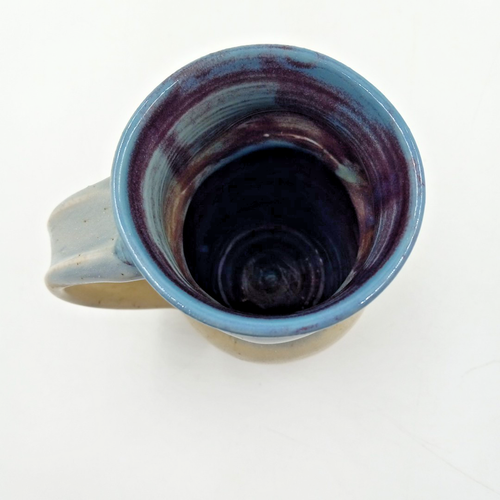 Amused Studios handmade pottery mug Maryland signed - Picture 5 of 6