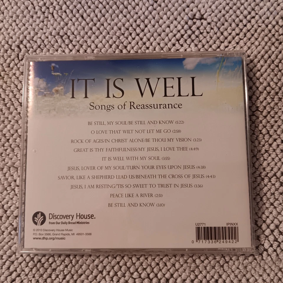 It Is Well: Songs of Reassurance - Audio CD By Various - New Sealed Music Foto 2 de 4