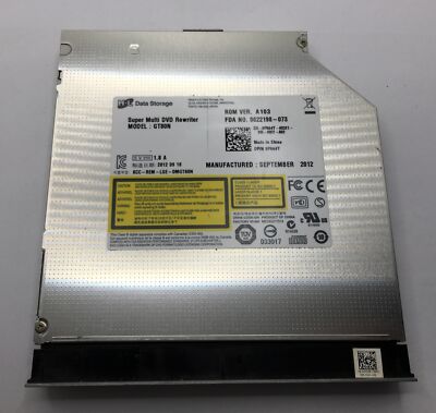 GENUINE DELL E5530 SUPER MULTI DVD REWRITER W BEZEL GT80N