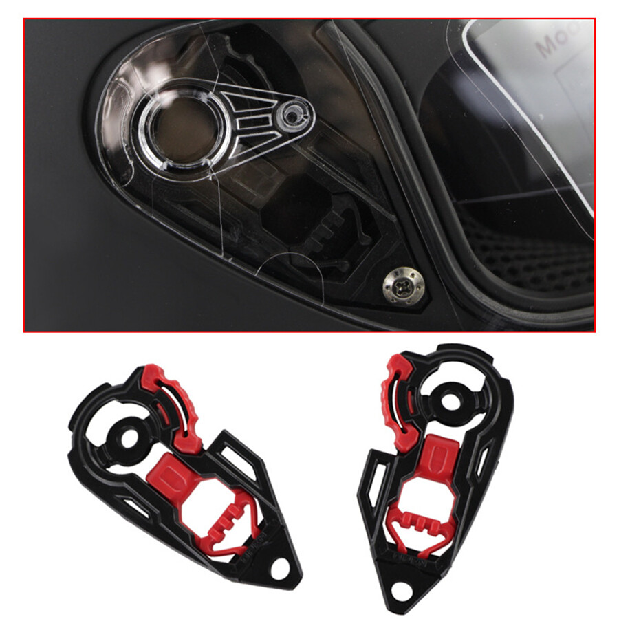 Set Piastra Base Ingranaggio Visiera Casco Moto K1 K3SV K5 foto 3