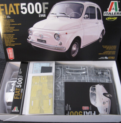 Fiat 500 F  Modell 1968 von Italeri im Maßstab 1:12 *NEU*