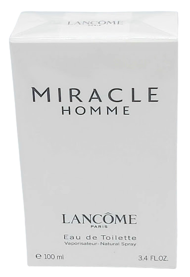 ❤️MIRACLE HOMME,LANCOME,EDT,3.4oz 100ml,sealed! | eBay
