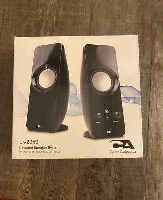 Cyber Acoustics Curve Sonic 2.0 Computer Speaker System 3 Watts-CA2050