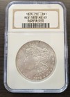 New Listing1878 7Tf Rev 1878 Morgan 90% Silver Dollar ($1) Ngc Ms65 - nice luster - spot