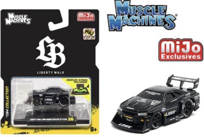 Muscle Machines LBWK スカイラインGT-R R34 2個 MUSCLE MACHINES LBWK 1999 NISSAN SKYLINE GT-R R34 SUPER