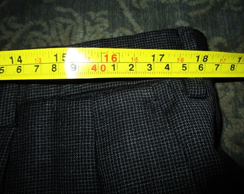 Men's INCOTEX Gray 100% Wool Pleated Dress Pants Size 36X34 - Picture 6 of 6