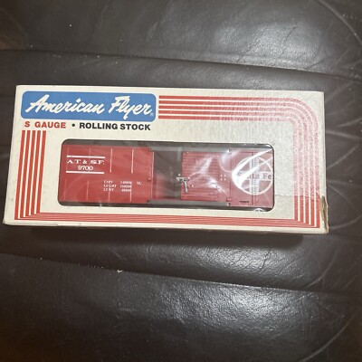 American Flyer 4-9700 Sante Fe Box Car S-Gauge
