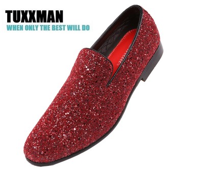 burgundy prom shoes