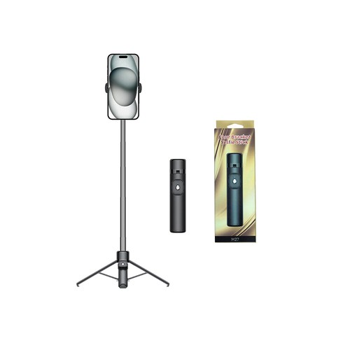Smartphone Móvil Selfie Stick Bluetooth Trípode Telescopio Barra con Mando a Distancia - Imagen 16 de 18