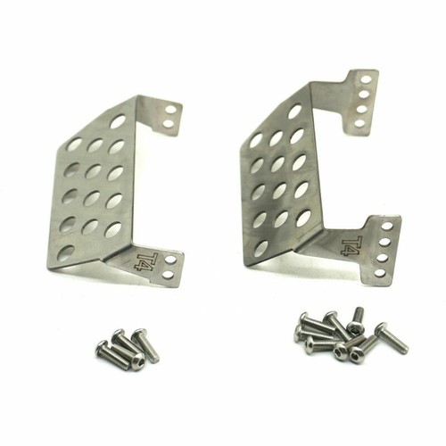 Stainless Steel Chassis Armor Battery Cover Skid Plate For TRX4 T4 1/10 RC CAR - Picture 14 of 14