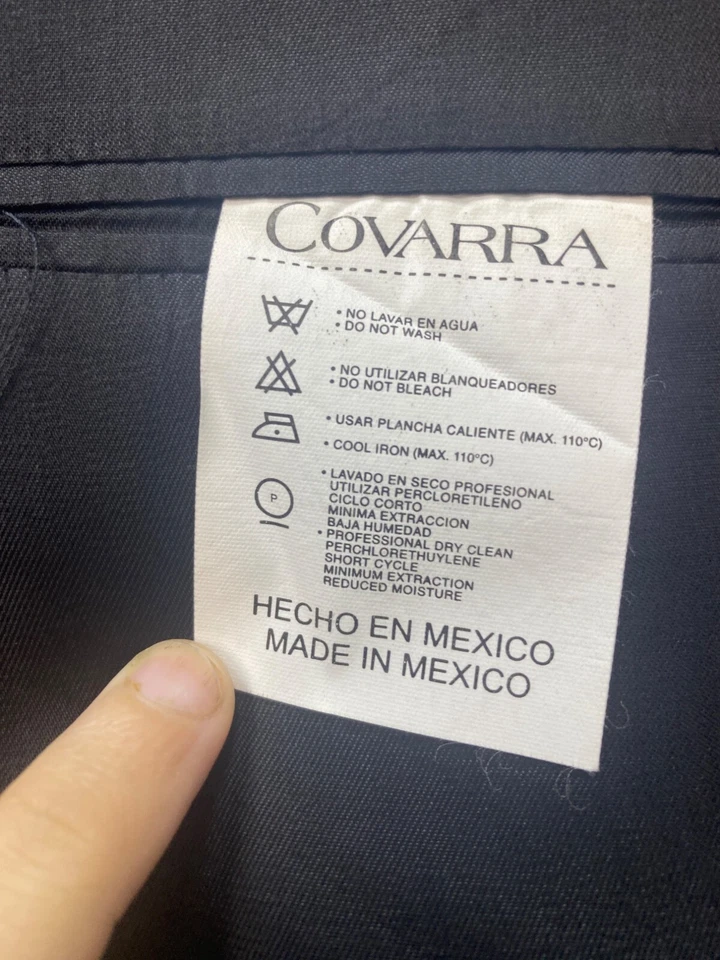 Emanuel Ungaro Blazer 男式 44R 黑色圆点羊毛 Covarra 运动外套夹克 — 第 4/4 张图片