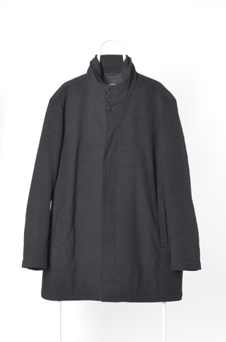 Hugo Boss Cashmere Wool Long Coat Size 54 - Picture 6 of 10