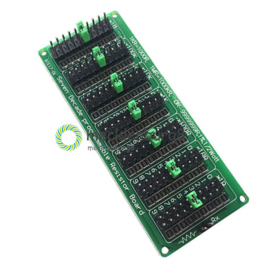 1PCS 1R - 9999999R Seven Decade Programmable Resistor Board Step 1R 1% 1/2 Watt