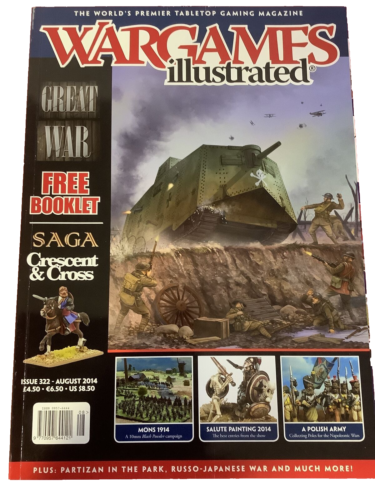 Magazine de jeu Wargames Illustrated Issue 322 août 2014 - Photo 1/9