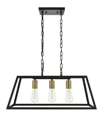 Dining Room Kitchen Island Chandelier Light Fixture Rustic Farmhouse Ceiling 25''