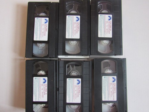 Star Trek Movie Collection VHS 1993 6 Tape Box - Action/Sci-fi - Picture 5 of 5