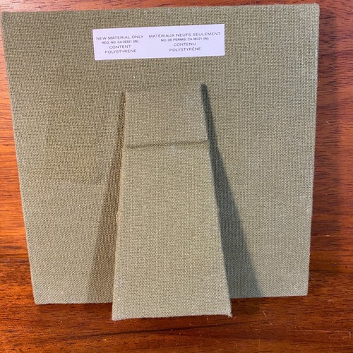 Pier 1 Imports Green Fabric Photo Frame With Embroidered White Dove Design 2"x3" - Afbeelding 4 van 5