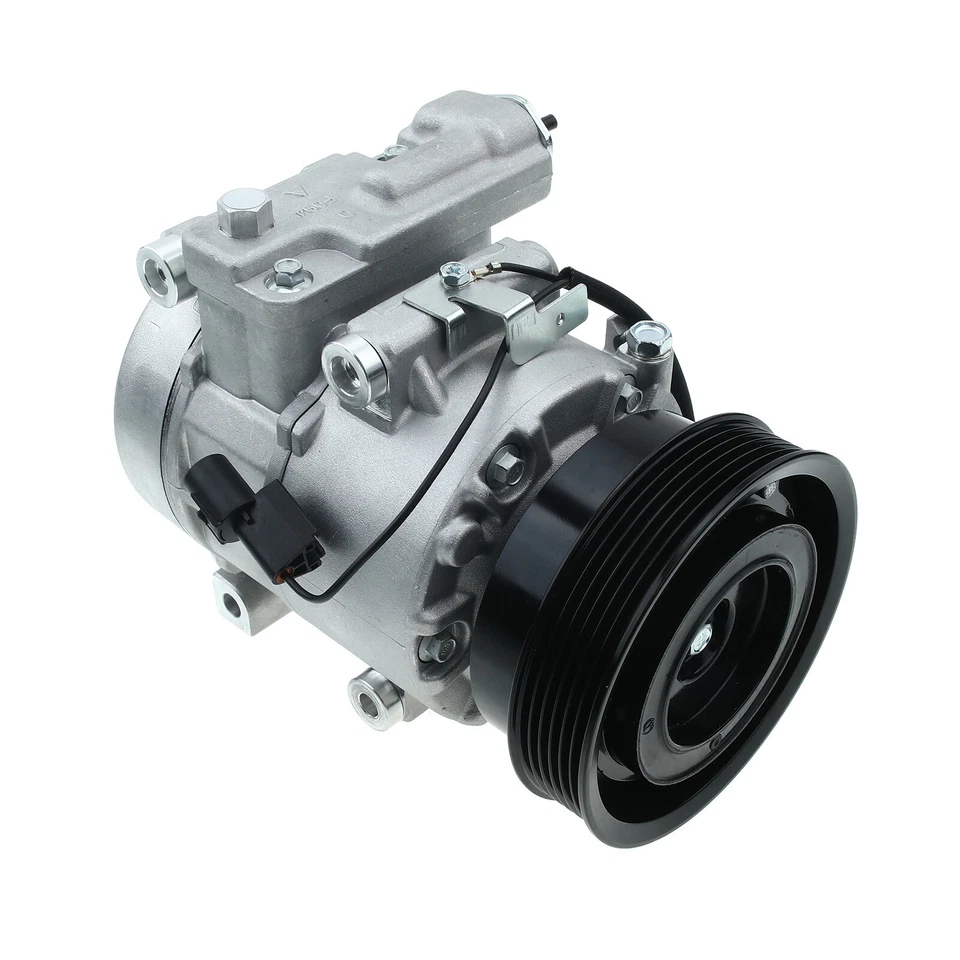 Компрессор кондиционера с 6-канавочным шкивом и стилем DV13 для Kia Rondo 2007-2009 L4 2,4 л - Изображение 4 из 4