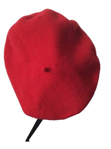 Vintage Ralph Lauren Black Wool Beret One Size Rare kids | eBay display picture 2