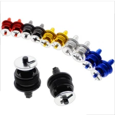 For 37mm Front shock absorber screw cover Cap Preload Adjusters Fork Bolts 2PCS