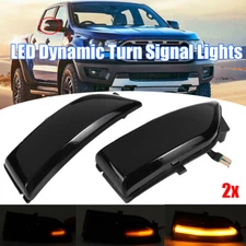 Dynamic LED Turn Signal Side Mirror Light For Ford Everest 15+ Ranger T6 Raptor
