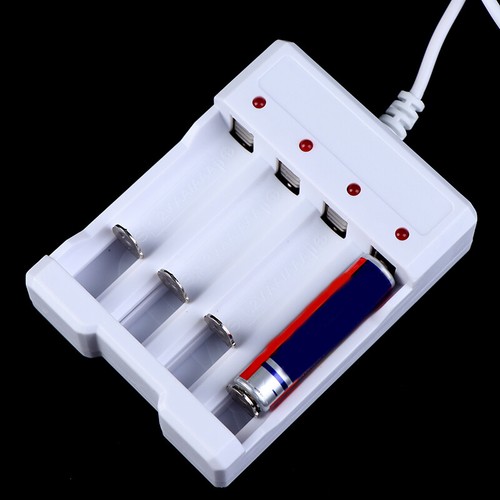 USB Output Battery Charger 4 Slot Adapter For AA / AAA Battery Quick ChargeB.lb - Picture 8 of 11