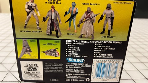 Star Wars Power of the Force 1997 "4-LOM" Bounty Hunter ON Card, Empire figure - Picture 11 of 13