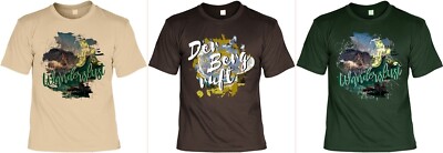Wander T-Shirts Herren Trecking-Shirt Geschenke für Männer Shirts mit Sprüchen