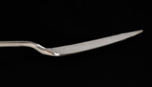 GEORG JENSEN MCM Sterling Silver Fish Set for 8 -- Cypress Pattern - Picture 7 of 10