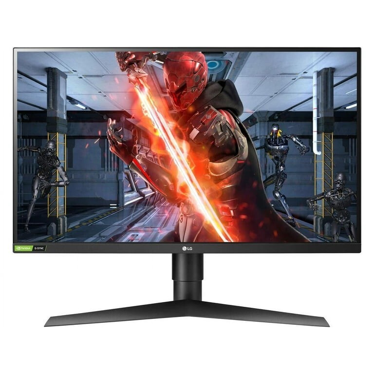美品　LG 27インチ WQHD　144Hzゲーミングモニター 27GL83A LG UltraGear 27GL83A-B 27