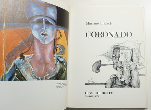 Manolo Coronado 1976 Planells SIGNED by Artist w/ORIGINAL DRAWING Art Spain HCDJ - Picture 5 of 11