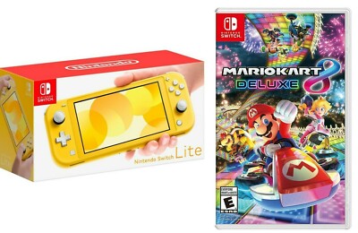 Nintendo Switch Lite イエロー + マリオカート8 NEW Nintendo Switch Lite + Mario Kart 8 PICK COLOR Turquoise