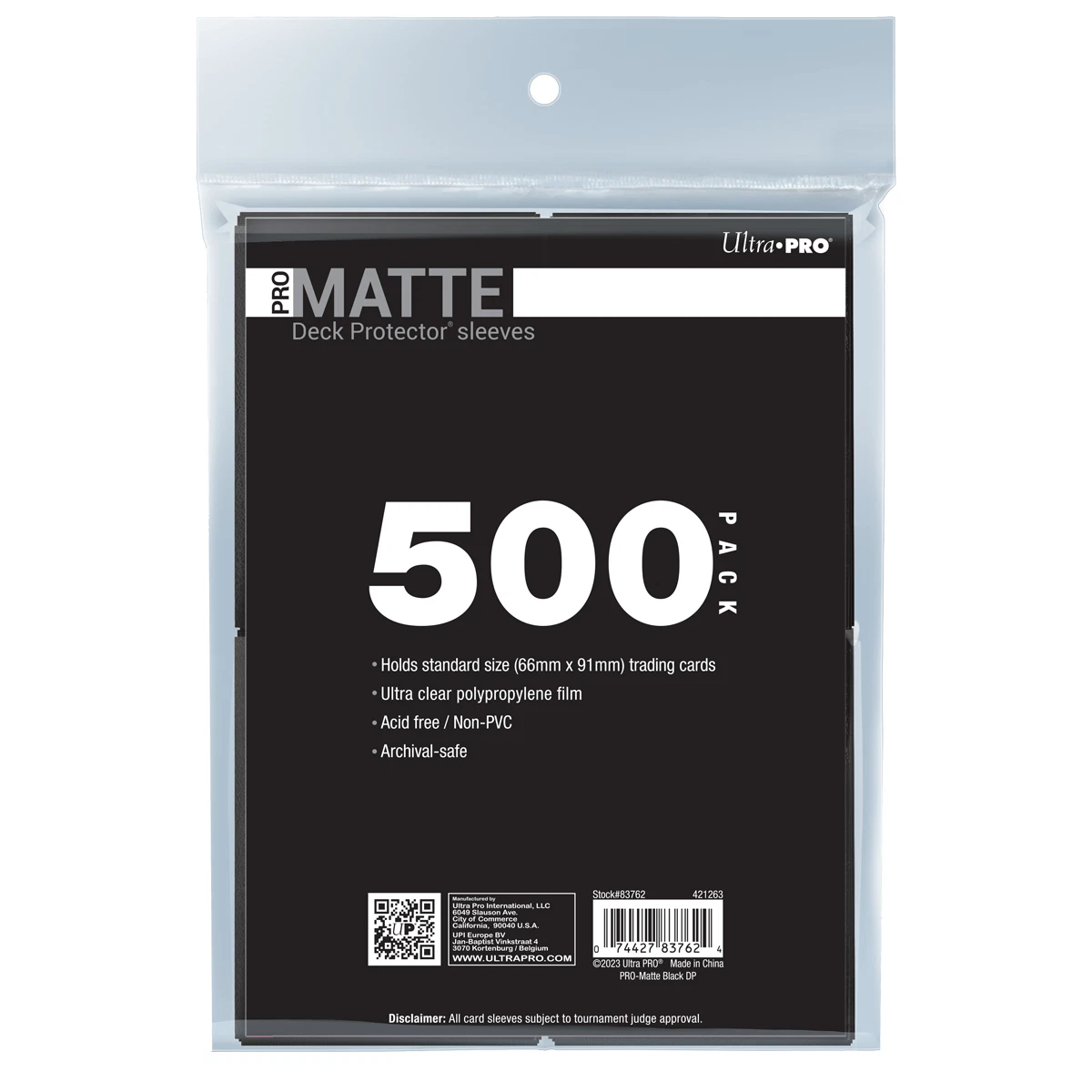 Ultra PRO Black Collectible Card Game Card Sleeves for sale | eBay