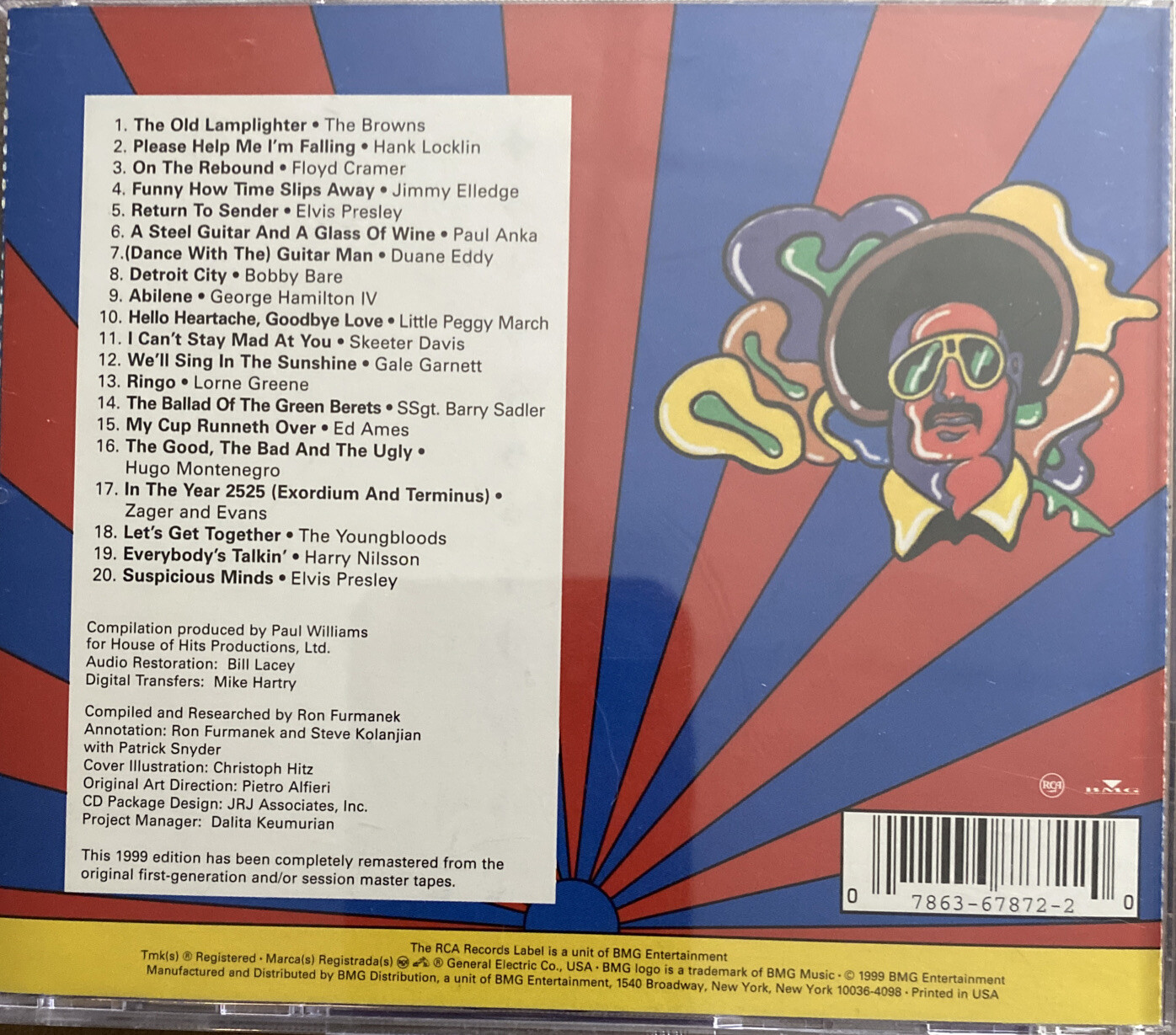 Nipper's Greatest Hits The 60's, Vol. 2 Various Artists 20 Tracks