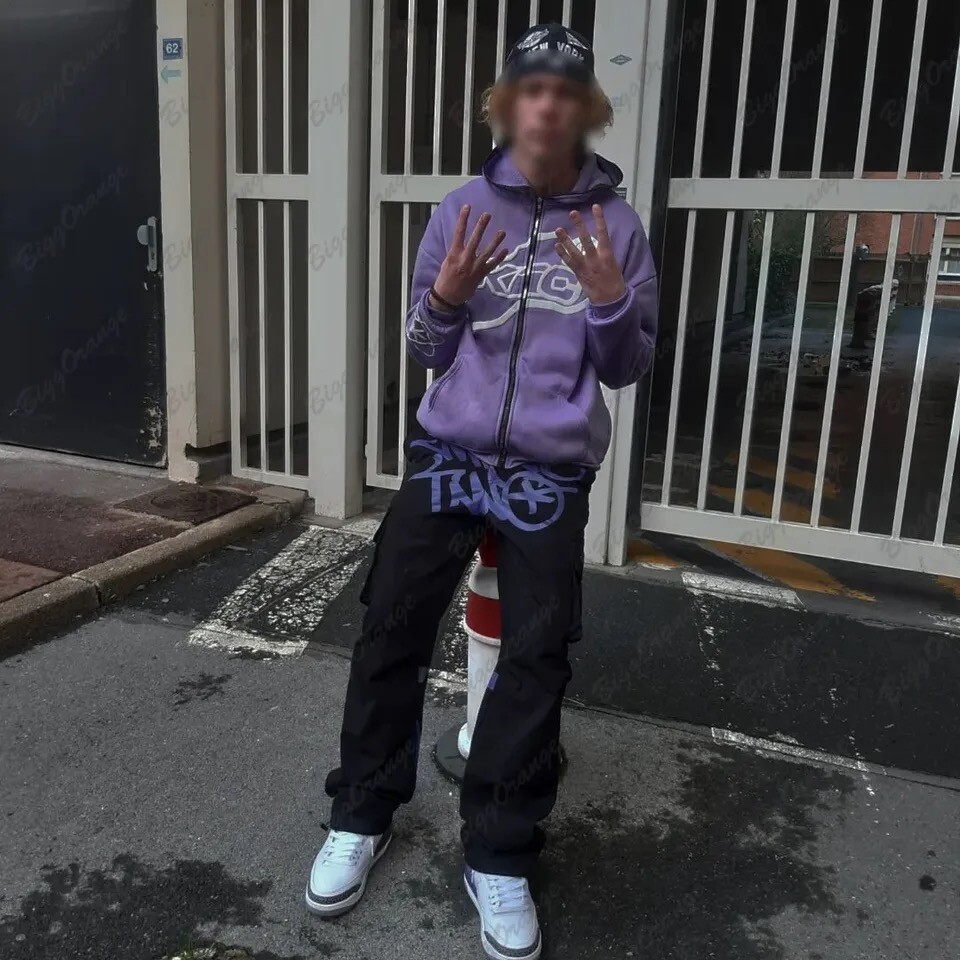 Minus Two Y2K Trendy Logo Unisex Cargo Trousers | eBay