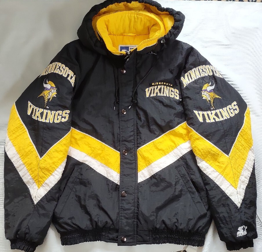 VTG STARTER PRO LINE MINNESOTA VIKINGS FULL ZIPP WITH HOOD