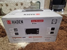 Haden 20L Digital Stainless Steel Microwave Oven - 800W, 5 Levels, Child Lock