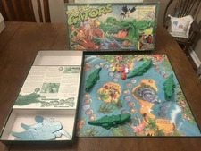 1992 Dont’t Feed The Gators Board Game 100% Complete Golden Alligators 6+