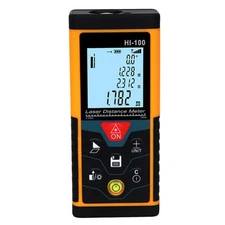 Laser Distance Meter Measurement 100m Rangefinder Digital Measuring Tape Range